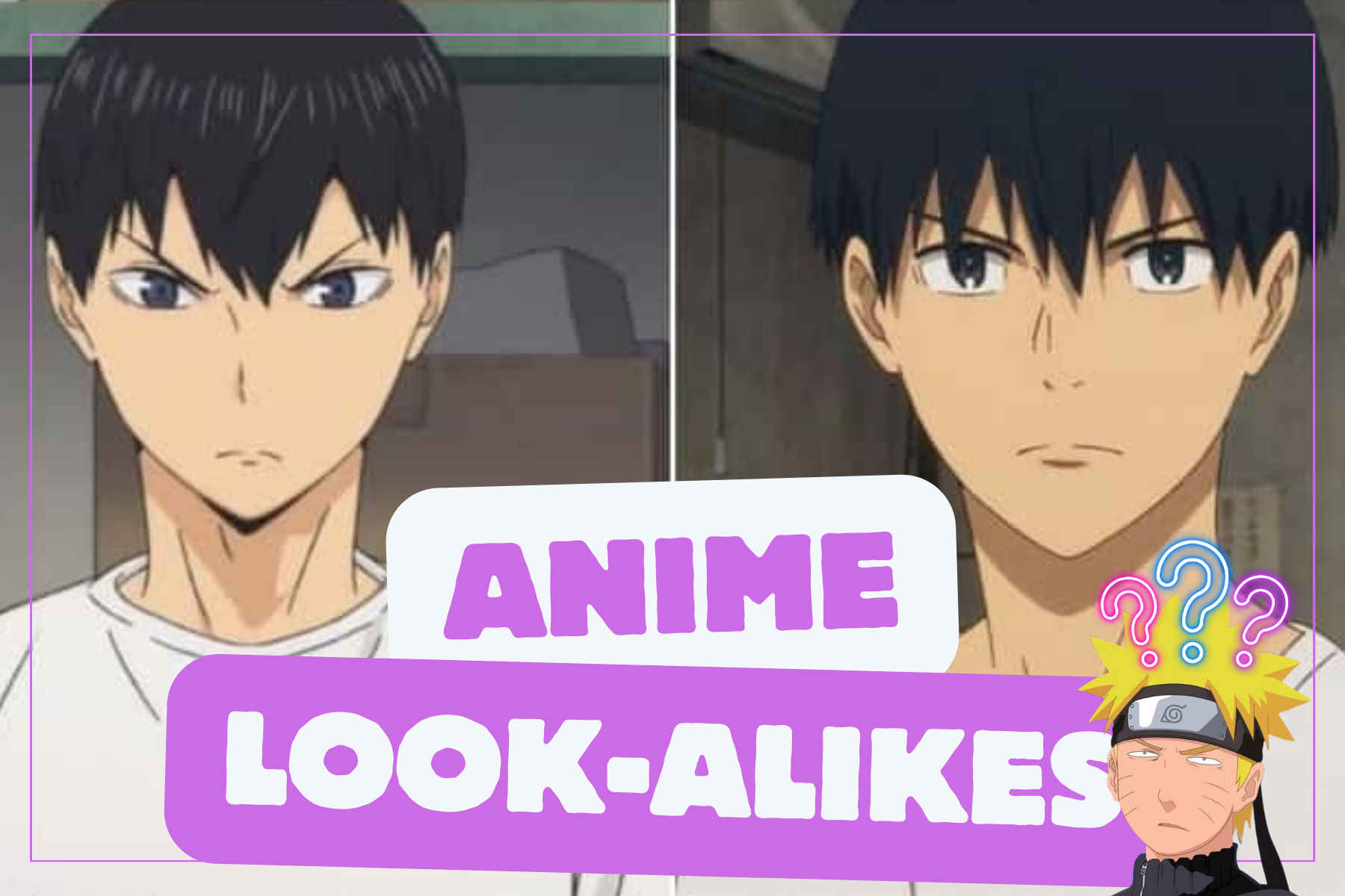 Anime Quiz: Choose the Right Anime from the Look-Alikes